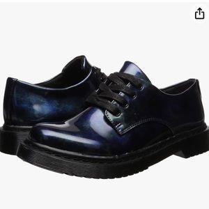 Fergalicious Blue Galaxy Women’s Marvin Oxford Size 7